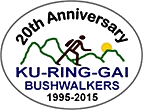 Ku-ring-gai Bushwalkers 1995-2015 20th Anniversary
